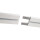 Vorhangschiene Aluminium Weiß "1 Lauf" 300cm (120cm + 2x90cm)