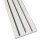 Vorhangschiene Aluminium Weiß "3 Lauf" 390cm (120cm + 3x90cm)