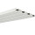 Vorhangschiene Aluminium Weiß "3 Lauf" 390cm (120cm + 3x90cm)