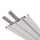 Vorhangschiene Aluminium Weiß "3 Lauf" 390cm (120cm + 3x90cm)