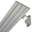 Vorhangschiene Aluminium (inkl. Wandträger) Silber...