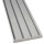 Vorhangschiene Aluminium Silber "4 Lauf" 90cm