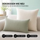 Füllkissen 40x60cm Innenkissen mit Premium Mikrofaserfüllung und -bezug