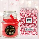 Duftkerze im Glas "Neujahr" Kirsche Bonbonsglas 120 g