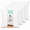 Füllkissen 30x30cm 4er-Pack Innenkissen mit Premium Mikrofaserfüllung und -bezug