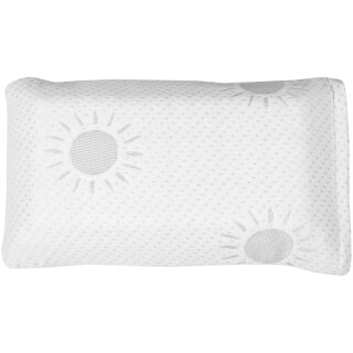 Kopfkissen "Traveller" aus Memory-Schaum 23x42x11cm