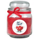 Duftkerze im Glas - Valentinstag Bonbon 300gr (70h) Be mine
