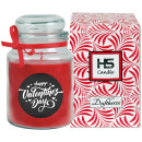 Duftkerze im Glas - Valentinstag Bonbon 500gr (110h) Valentines Day
