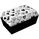 Tiersarg "Bedruckt" Herzen S - 200x125x95mm
