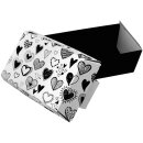 Tiersarg "Bedruckt" Herzen S - 200x125x95mm