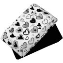Tiersarg "Bedruckt" Herzen S - 200x125x95mm