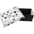 Tiersarg "Bedruckt" M - 300x250x150mm - Herzen