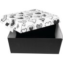 Tiersarg "Bedruckt" M - 300x250x150mm - Herzen