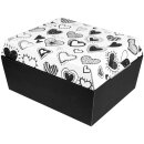 Tiersarg "Bedruckt" M - 300x250x150mm - Herzen