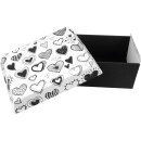 Tiersarg "Bedruckt" Herzen M - 300x250x150mm