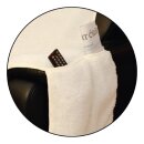Sesselschoner beige - gemustert