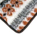 Sesselschoner beige - gemustert