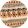 Sesselschoner beige - gemustert