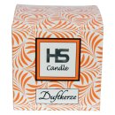 Duftkerze im Glas - Karneval Orange - Viereck 190gr (50h)