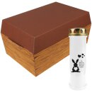 Tiersarg aus 100% Wellpappe Holzdesign Größe S...