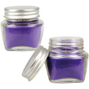 Duftkerze im Glas "Macaron" 2er-Pack Blueberry