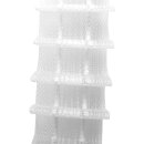 Gardinenband - Bleistiftband (FM-25-11) transparent, 25mm 1:2 - 10m