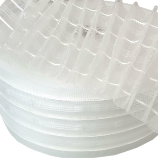 Gardinenband - Bleistiftband (FM-85-31) transparent, 85mm 1:2,3