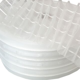Gardinenband - Bleistiftband (FM-85-31) transparent, 85mm 1:2,3 - 50m