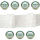 Gardinenband - Faltenband 3er Falte (FM-50-23) transparent, 50mm 1:2