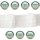 Gardinenband - Faltenband 3er Falte (FM-50-23) transparent, 50mm 1:2 - 50m