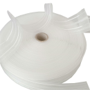 Gardinenband - Faltenband 1er Falte (FM-50-2Z) transparent, 50mm 1:1,5