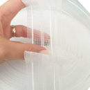 Gardinenband - Faltenband 1er Falte (FM-50-2Z) transparent, 50mm 1:1,5