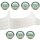 Gardinenband - Faltenband 1er Falte (FM-50-2Z) transparent, 50mm 1:1,5 - 5m