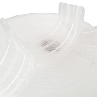 Gardinenband - Faltenband 1er Falte (FM-50-2Z) transparent, 50mm 1:1,5 - 50m
