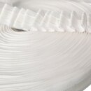 Gardinenband - Bleistiftband (FP-25-11) weiß, 25mm 1:2 - 10m