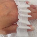 Gardinenband - Bleistiftband (FP-25-11) weiß, 25mm 1:2 - 10m