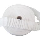 Gardinenband - Bleistiftband (FP-50-21) weiß, 50mm 1:2 - 10m