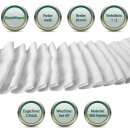 Gardinenband - Bleistiftband (FP-50-21) weiß, 50mm 1:2 - 10m