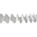 Gardinenband - Universalband (FP-25-1D) weiß, 25mm
