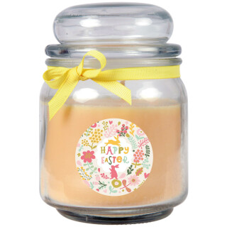Duftkerze im Glas - Ostern Creme - Bonbon 300gr (70h)