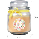 Duftkerze im Glas - Ostern Creme - Bonbon 300gr (70h)