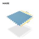 Bodenschutzmatte für Pool Blau 50x50cm (16 Stück - 4m²)
