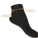 Herren Sneaker Socken, Größe: 43-46, 8 Paar - Schwarz