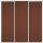 3er Pack Schiebegardine Blickdicht Alessia braun