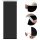 3er Pack Schiebegardine Blickdicht Alessia braun