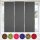 3er Pack Schiebegardine Blickdicht Alessia braun