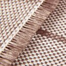 Vorzeltteppich Camping wetterfest Hellbraun 300x600 cm