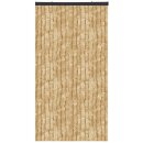 Flauschvorhang Sondergröße - Breite: 100cm - Länge: 250cm, Beige