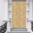 Flauschvorhang Sondergröße - Breite: 100cm - Länge: 250cm, Beige