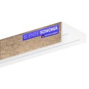 Blende für Gardinenschiene Kunststoff Sonoma 5m